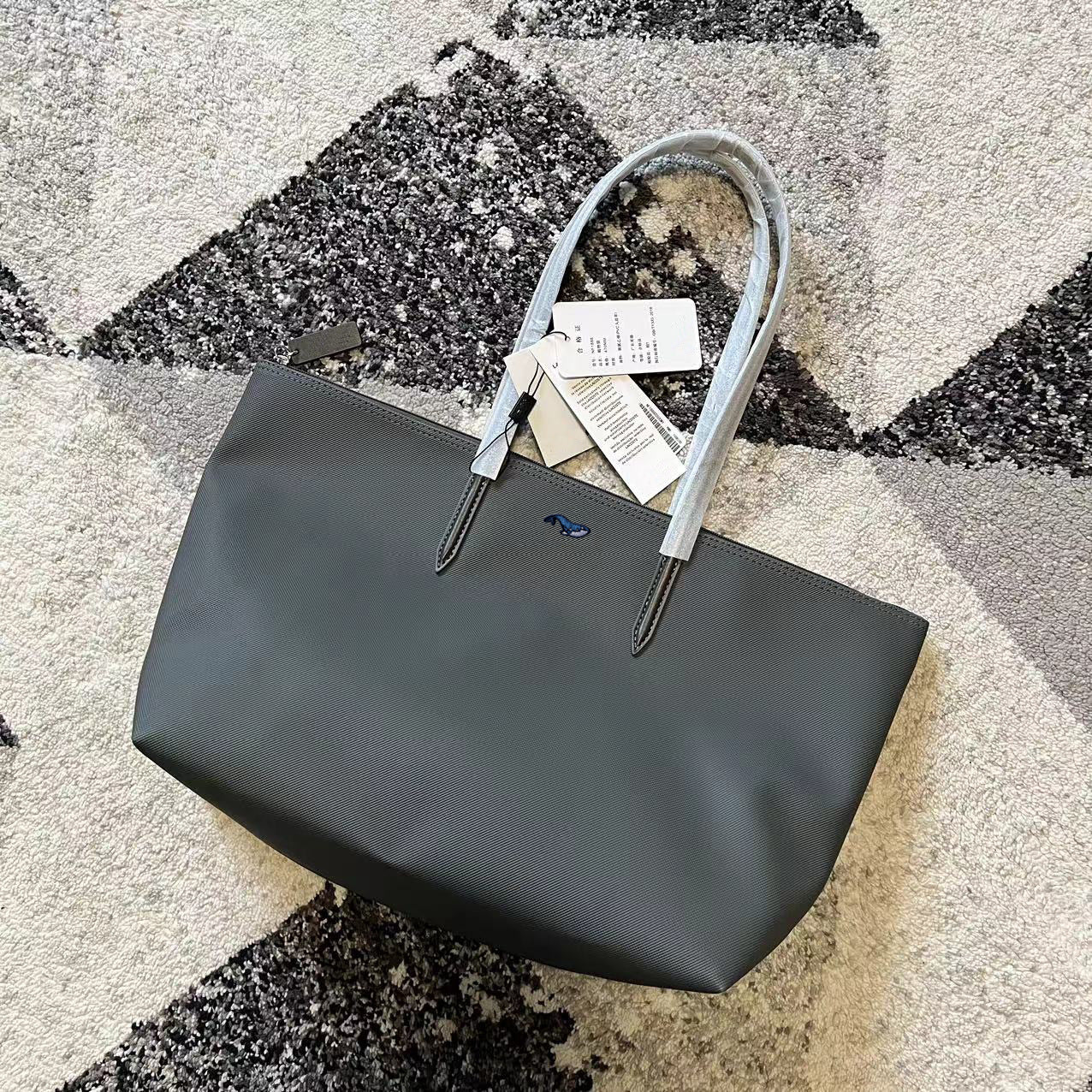 [High Version] French New Crocodile Women's Bag Shopping Bag Large Capacity Shoulder Bag Portable Dumpling Bag Tote Bag