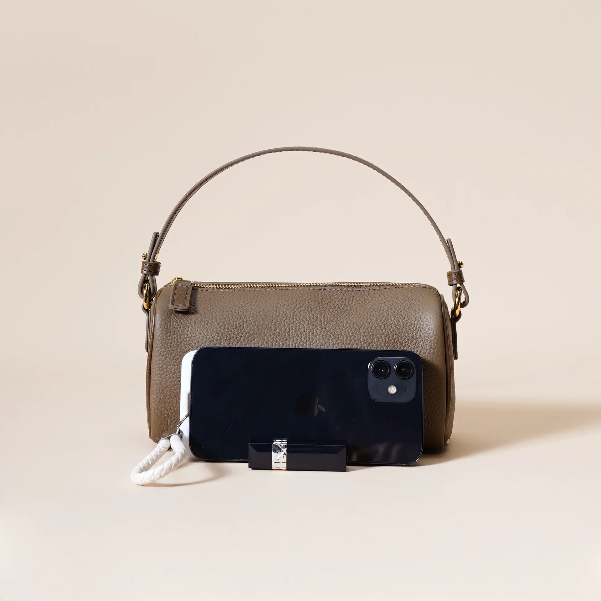 genuine leather women's handbag simple and elegant crossbody bag first layer cowhide trendy versatile underarm bag for women