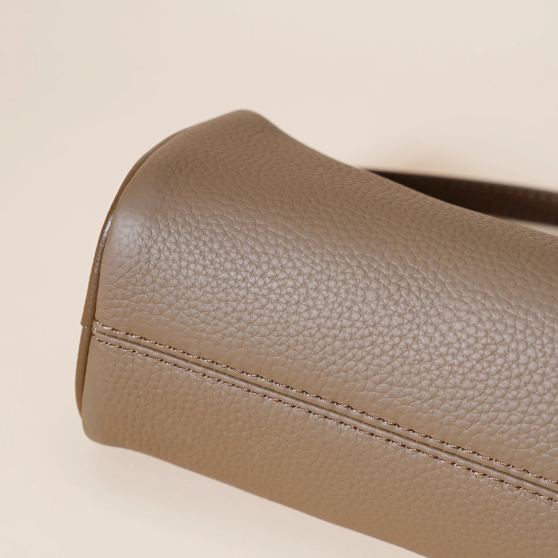 genuine leather women's handbag simple and elegant crossbody bag first layer cowhide trendy versatile underarm bag for women